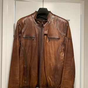 Men’s Leather Jacket from Italy!